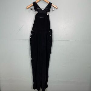 Vintage Old Navy Corduroy Overalls Black Size Small Riza